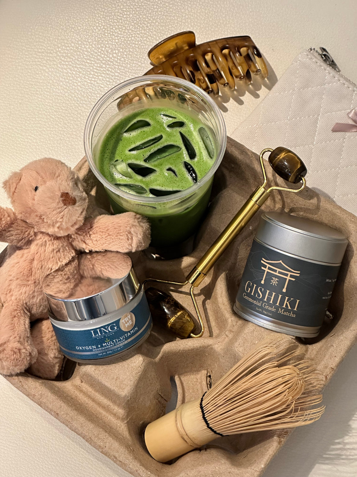 LING Spa x Gishiki matcha event