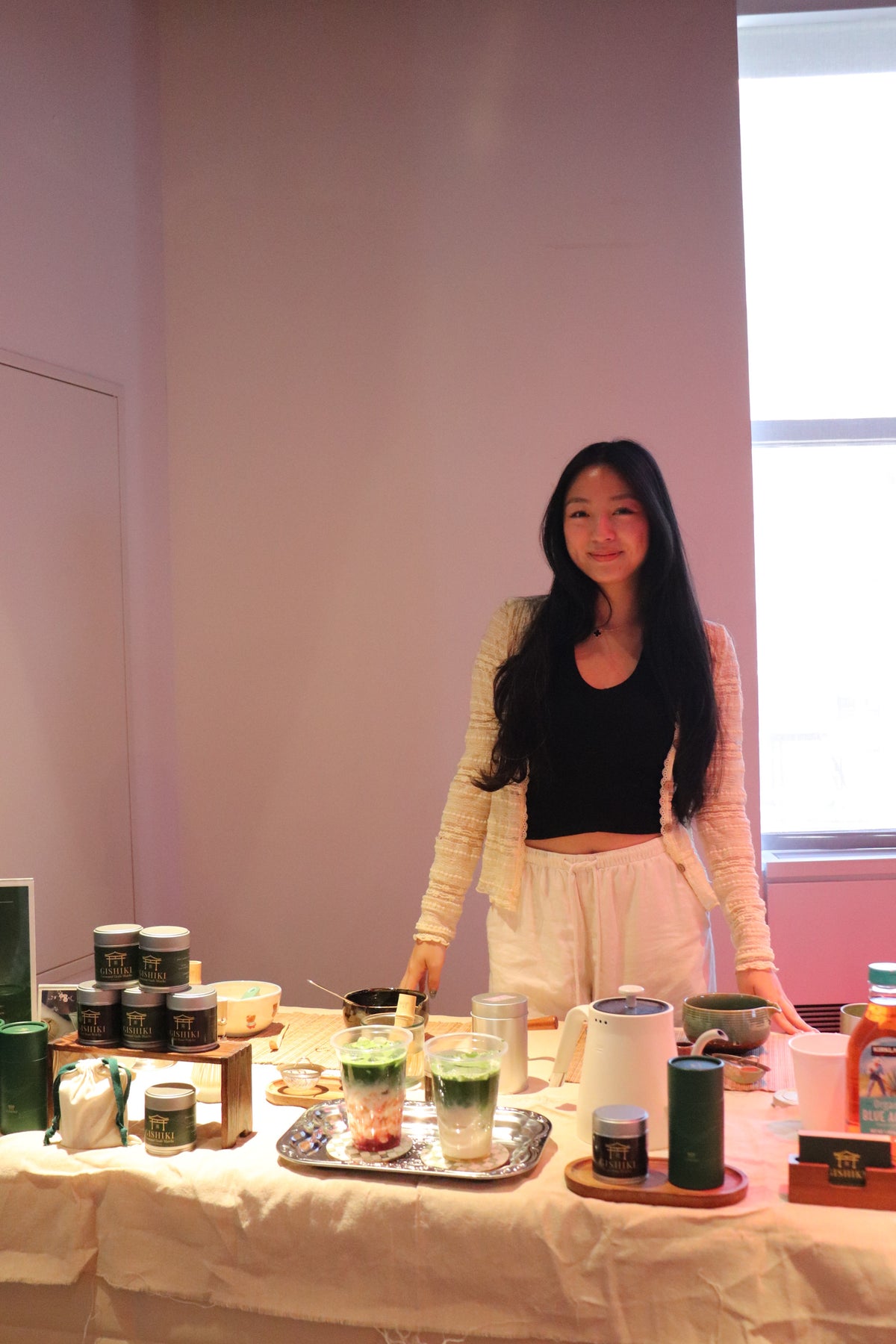 Office Matcha Cart Activation at Sony Music & The Orchard in NYC